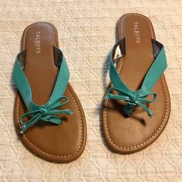 talbots flip flops